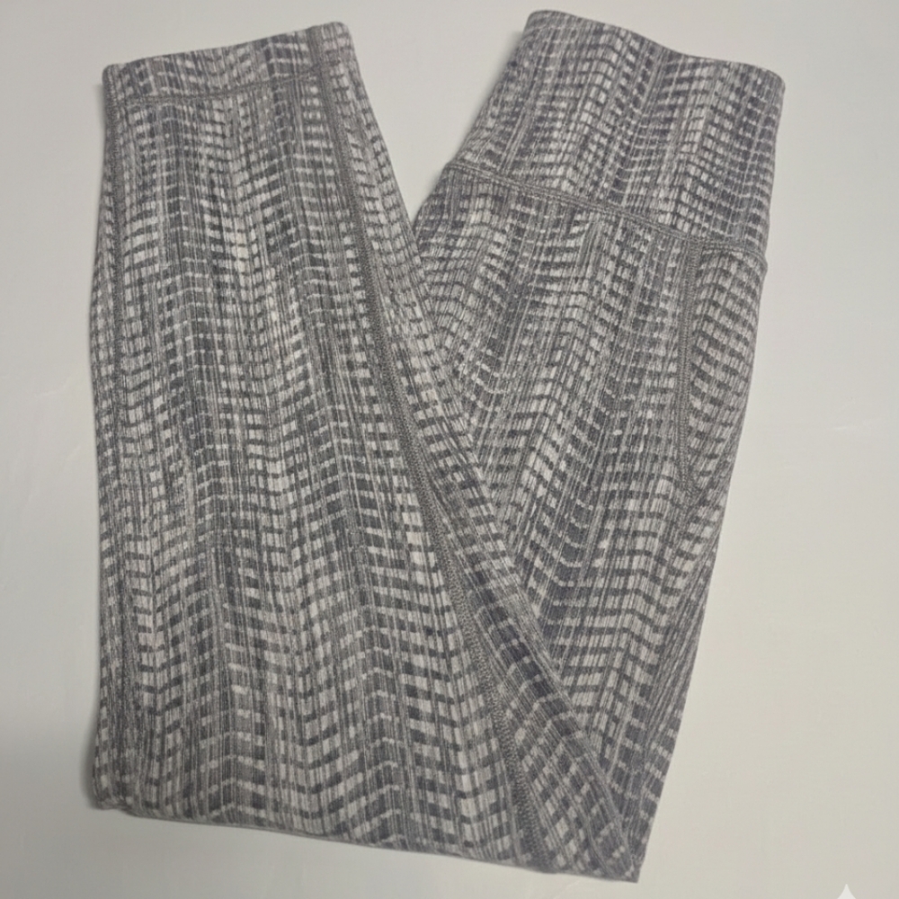 Lululemon Wunder Under Capri Leggings Size 6 Gray